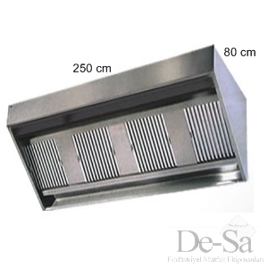 FİTRELİ DAVLUMBAZ DUVAR TİP 250X80