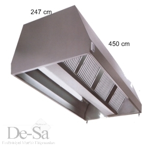 PASLANMAZ ÇELİK FİTRELİ DAVLUMBAZ 450X247